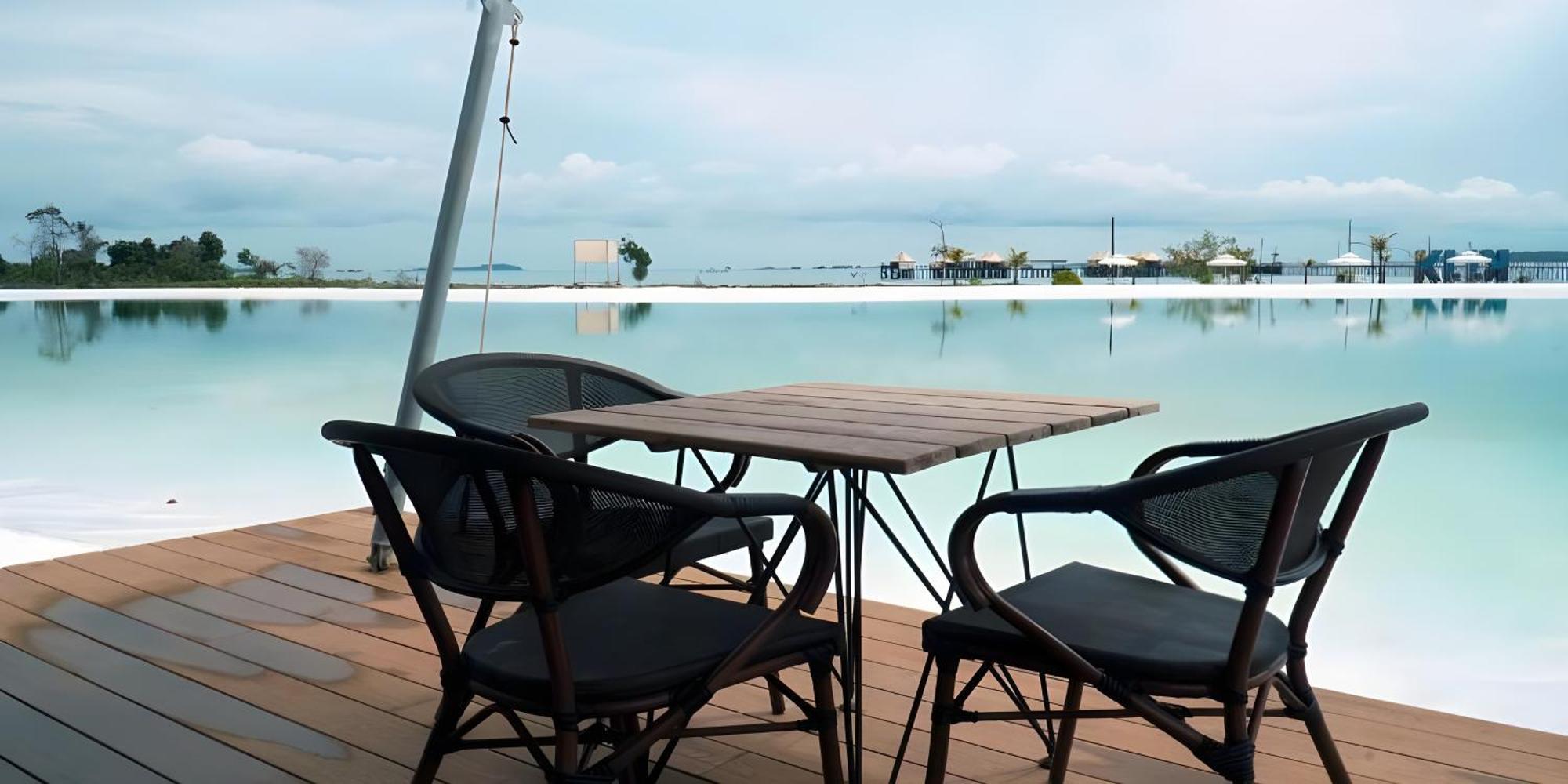 Kiki Beach Resort, Batam Galang Island Exteriör bild