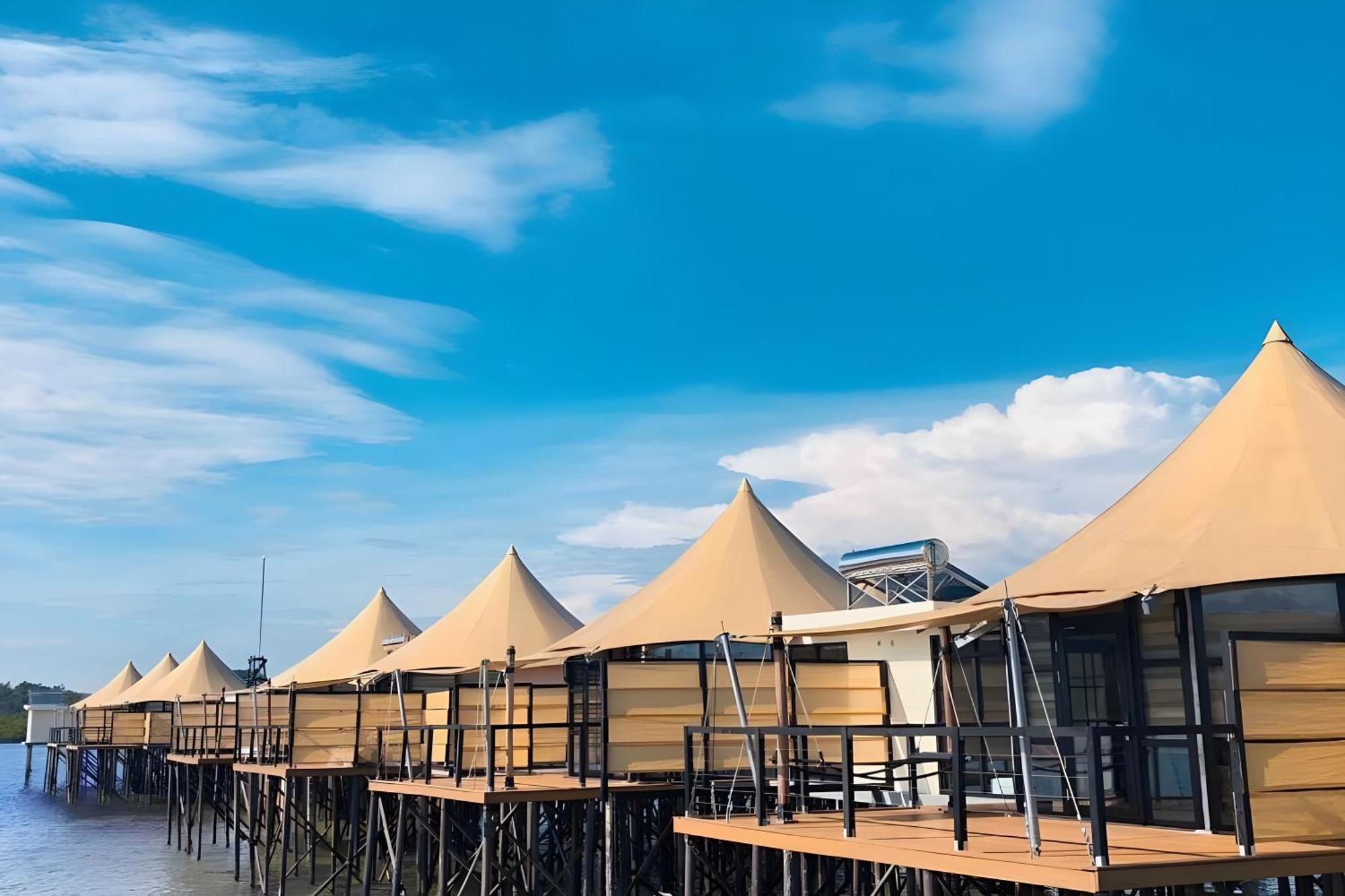 Kiki Beach Resort, Batam Galang Island Exteriör bild