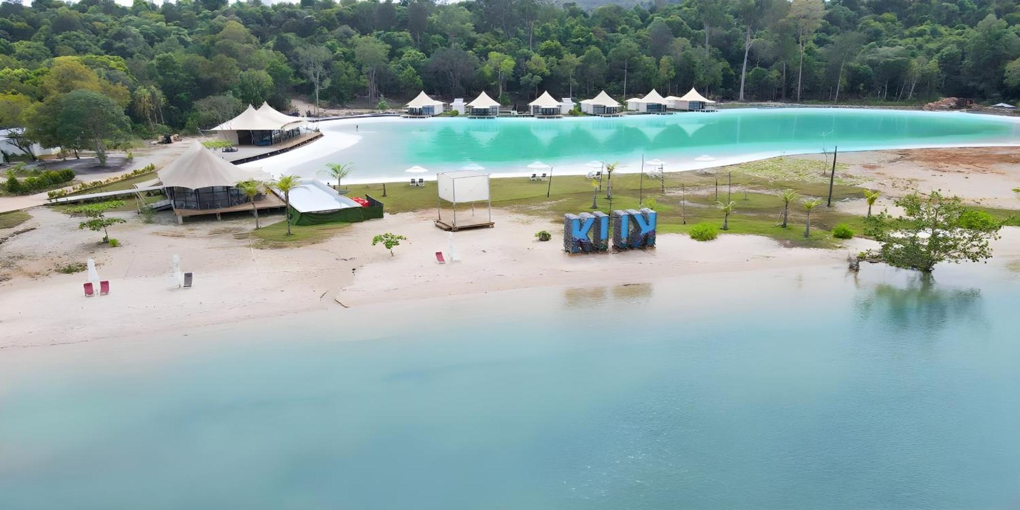 Kiki Beach Resort, Batam Galang Island Exteriör bild