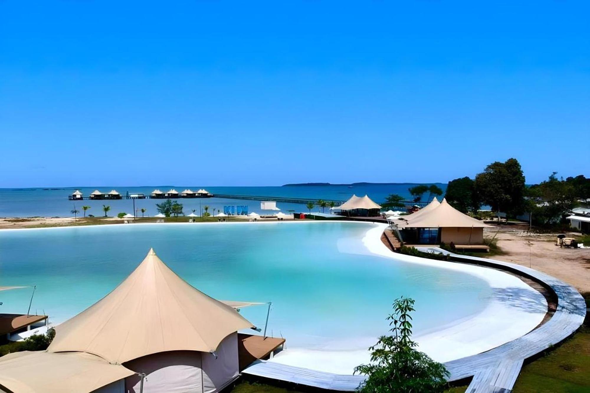 Kiki Beach Resort, Batam Galang Island Exteriör bild